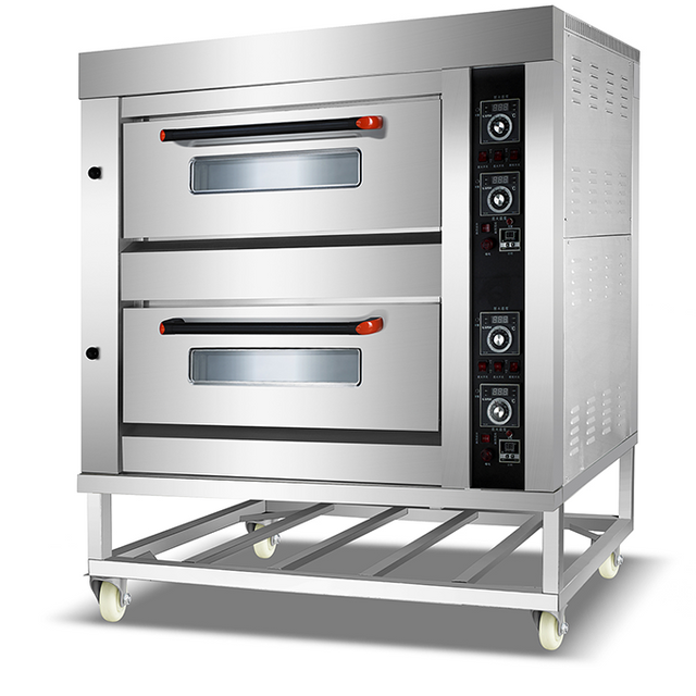 2 camadas de anúncio publicitário esperto com o forno de padaria da escala do gás para assar